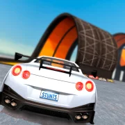 Car Stunt Races: Mega Ramps logo